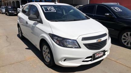 Edu Veículos - 2019 Chevrolet Onix 1.0 Joy SPE/4 Branco Completo+